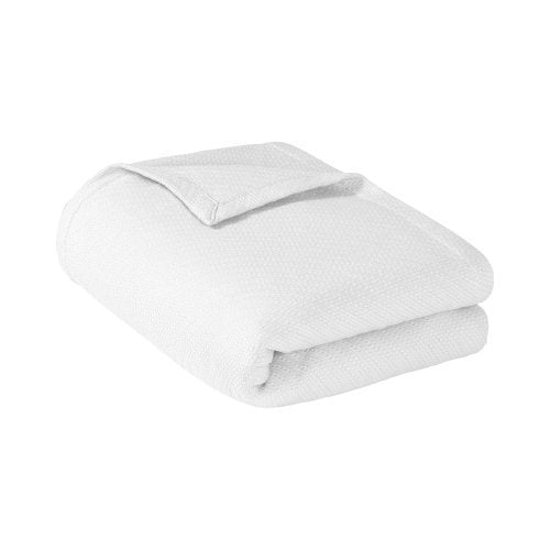 Liquid Cotton Lightweight Blanket Full/Queen - White, Super Soft, Breathable