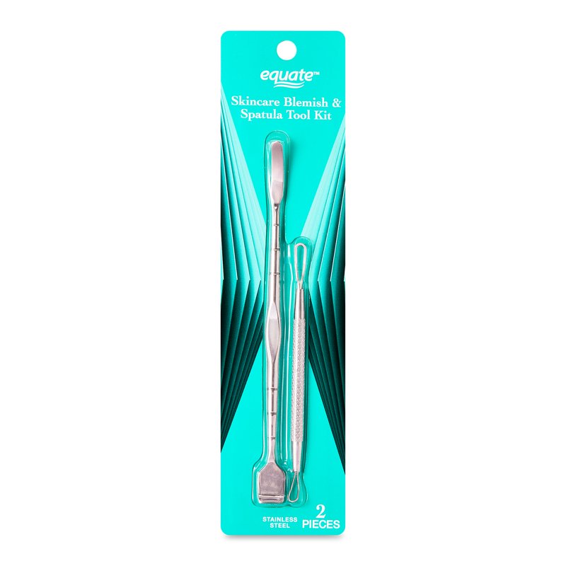 Stainless Steel Blackhead and Whitehead Blemish Extractor Tool Set