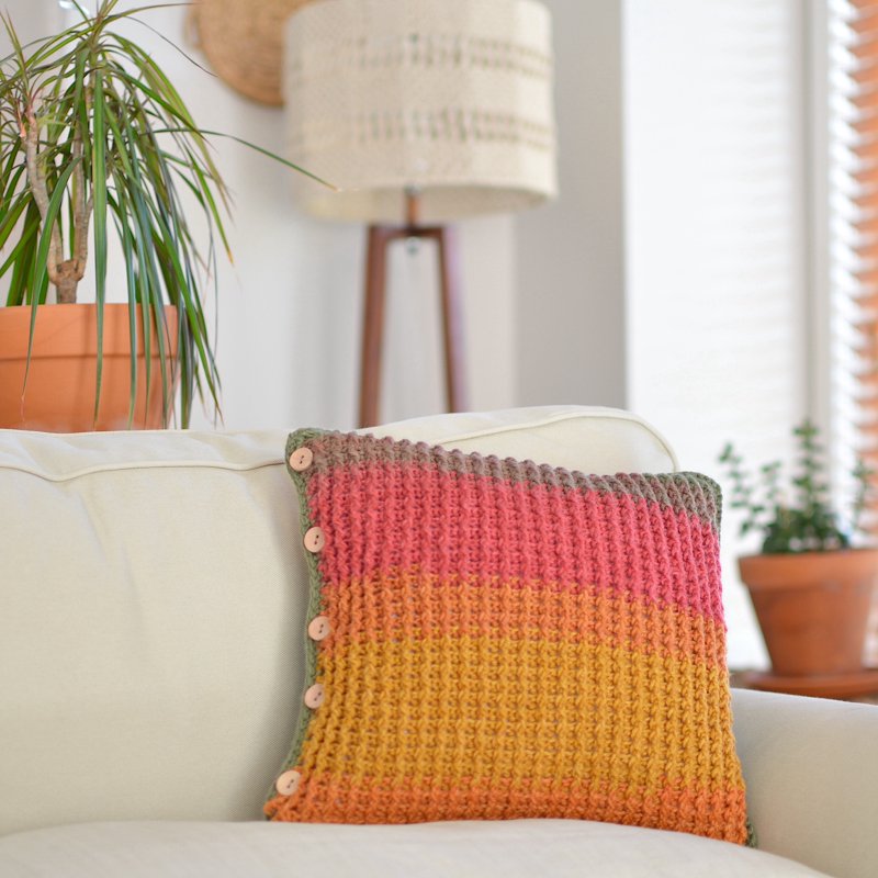 Mandala Fenrir Acrylic Yarn - Light Weight, Self-Striping, 590 Yards - Variation of Single