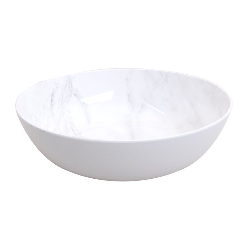Melamine Marble Serve Bowl - Durable & Stylish Tableware
