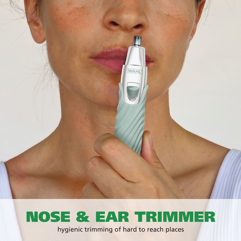 Cordless Rechargeable Face & Body Trimmer for Women - 4 Heads
