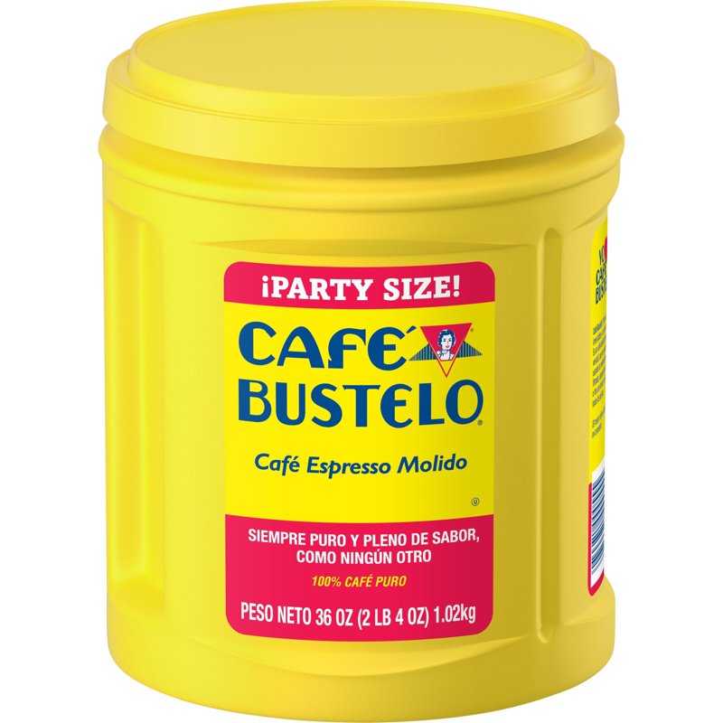 Espresso Ground Coffee, Dark Roast - 36 oz Canister