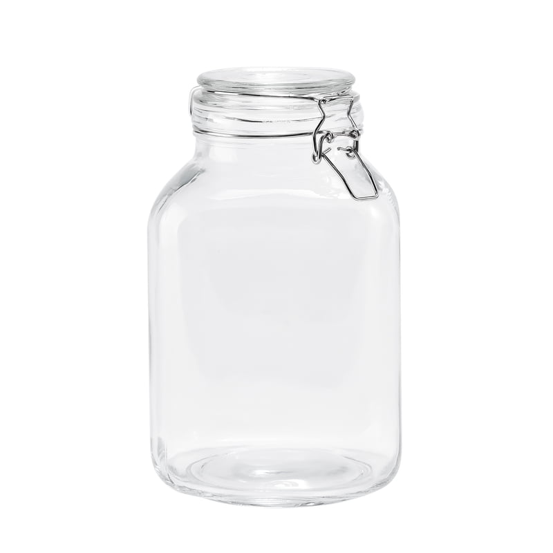 Airtight Glass Storage Jars - 106 oz - 2 Pack Canisters