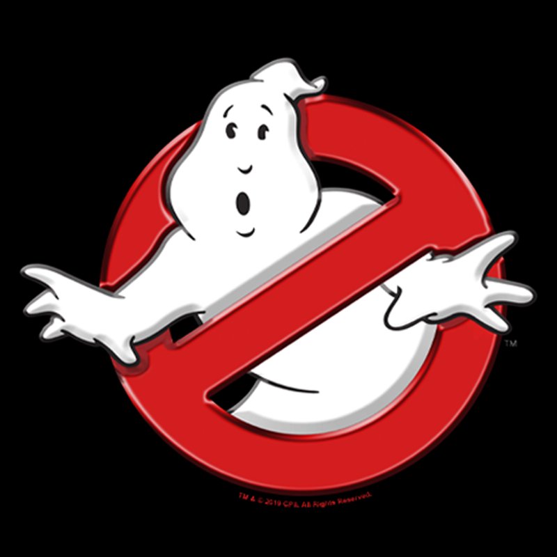 Men's Ghostbusters Logo Graphic T-Shirt - Small Black Officially Licensed