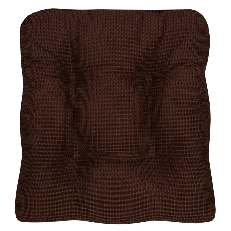 Fluffy Memory Foam Non-Slip Chair Cushion Pad - 12 Pack Chocolate