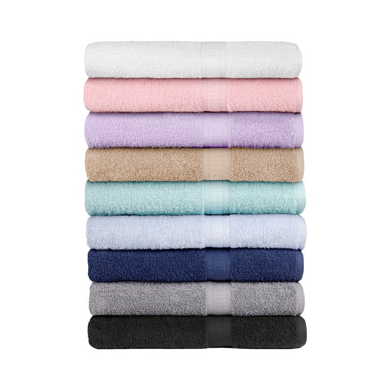 Navy 18-Piece Cotton Towel Set - Bath, Hand & Washcloths, Mainstays - Variation of THIS listing