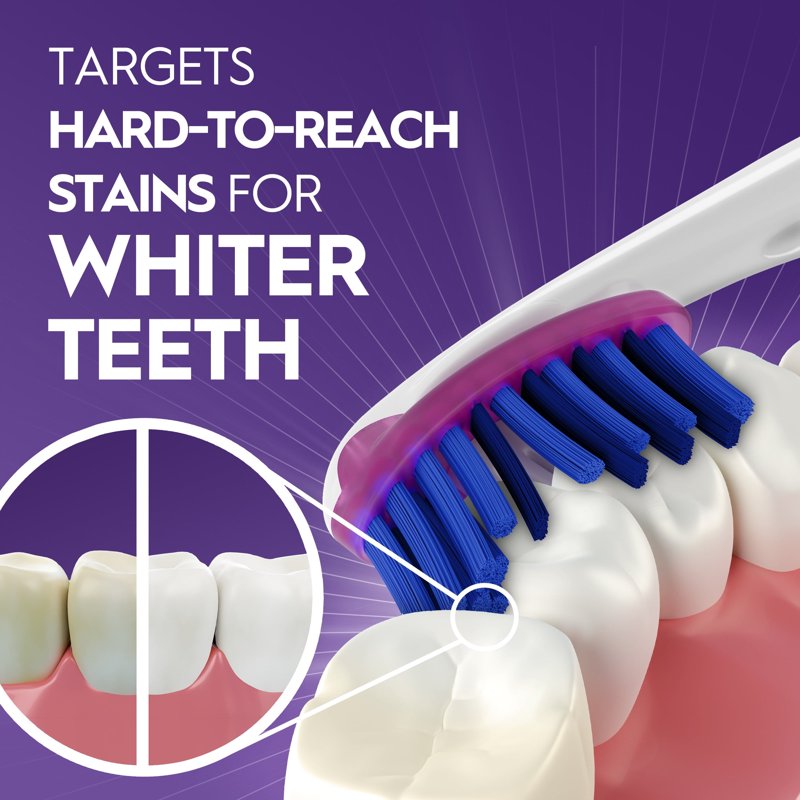 Pro-Flex Manual Whitening Toothbrush, Soft Bristles - 6 Count