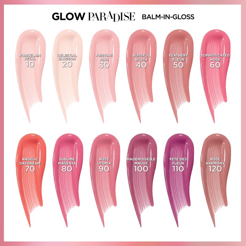 Hydrating Balm-in-Gloss with Hyaluronic Acid - Rosy Utopia