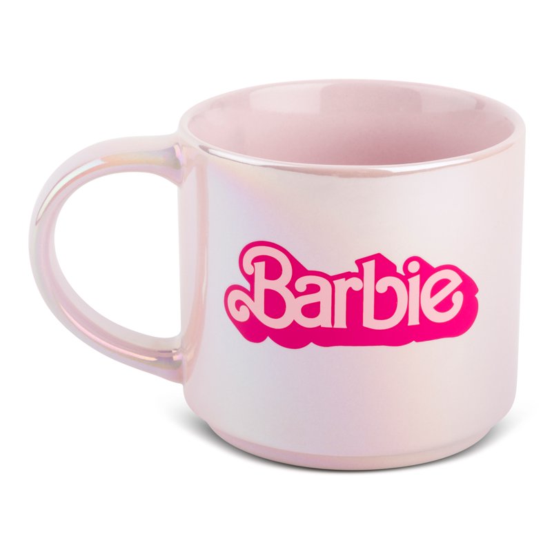 15oz Pearl Pink Stoneware Coffee Mug - 4 Pack
