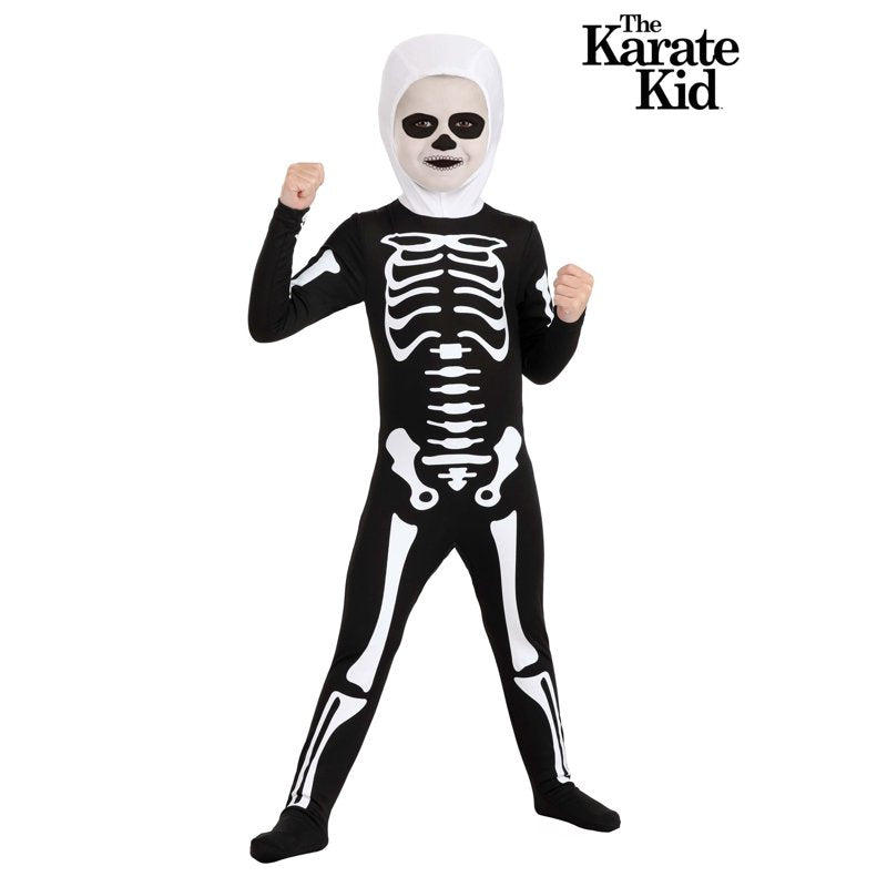 Toddler Karate Kid Skeleton Suit Costume 2T - Kids Skeleton Cosplay Outfit