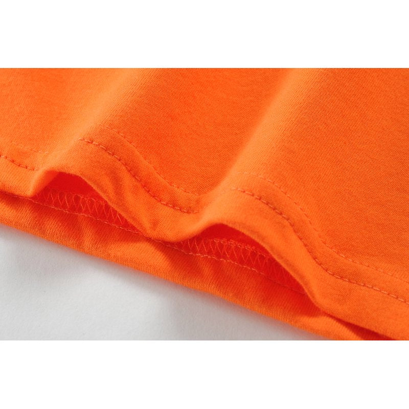 Toddler Boys Halloween Pumpkin Graphic T-Shirt - Orange 4T