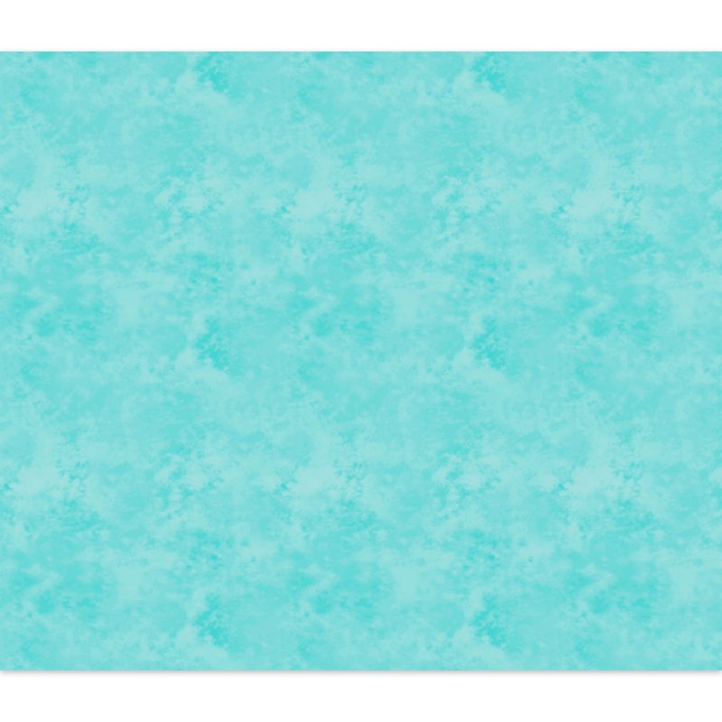 Create It Aqua Cotton Fat Quarter for Quilting & Sewing - 18x21 Inches - Single