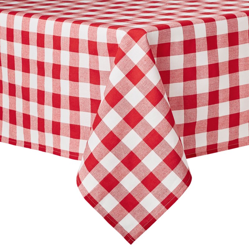 Charming Check Tablecloth - Multicolor, 2 Pack, 60" x 102"