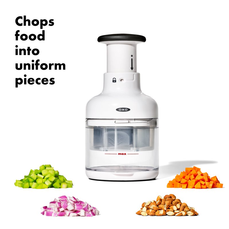 Food Chopper with Stainless Steel Blade - OXO SoftWorks