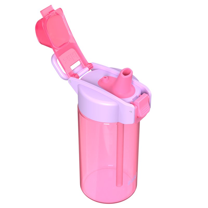 16oz Pink Jubilation Water Bottle - Durable & Leakproof