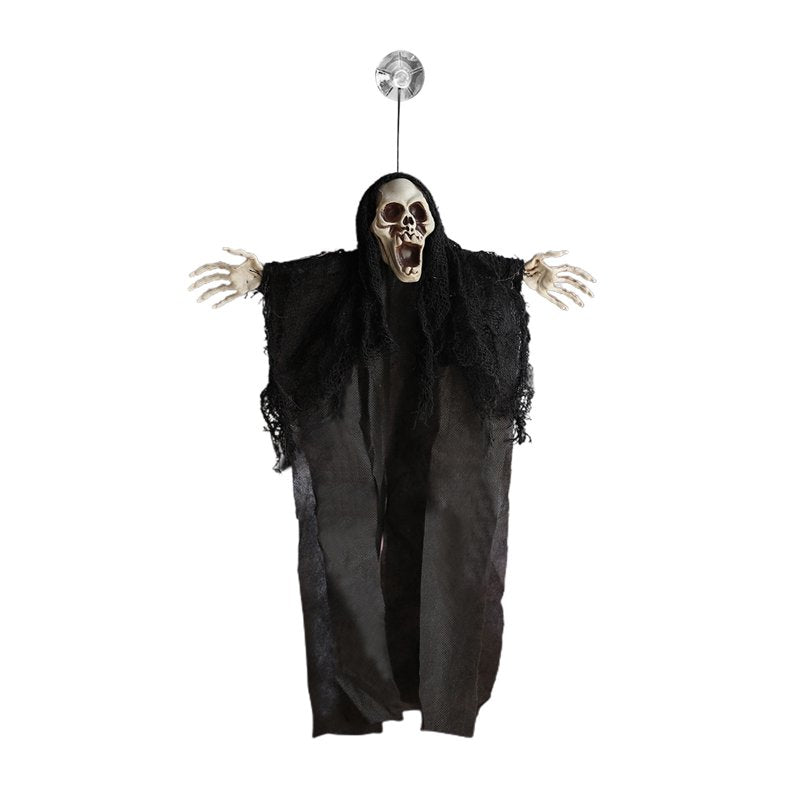 Halloween Hanging Ghosts Skeleton Grim Reaper Decorations 3 Pack Outdoor Indoor
