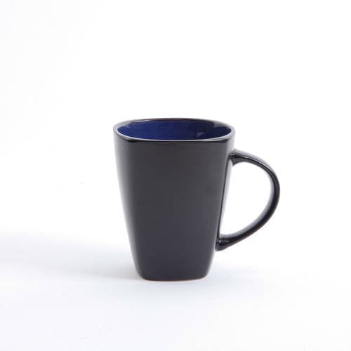Square Stoneware 16-Piece Dinnerware Set - Blue