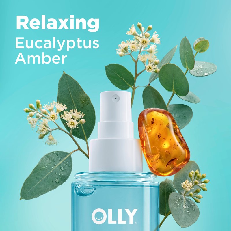Calm Vitamin-Infused Body Mist - Relaxing Eucalyptus Scent, 5 fl oz