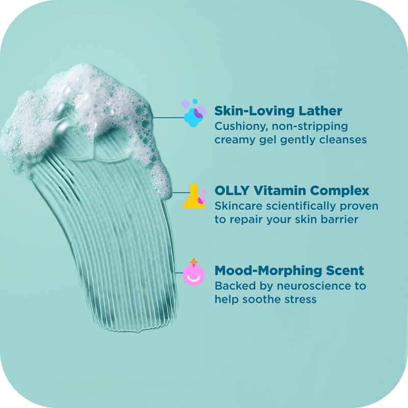 Calming Body Wash with Hyaluronic Acid - 17 fl oz