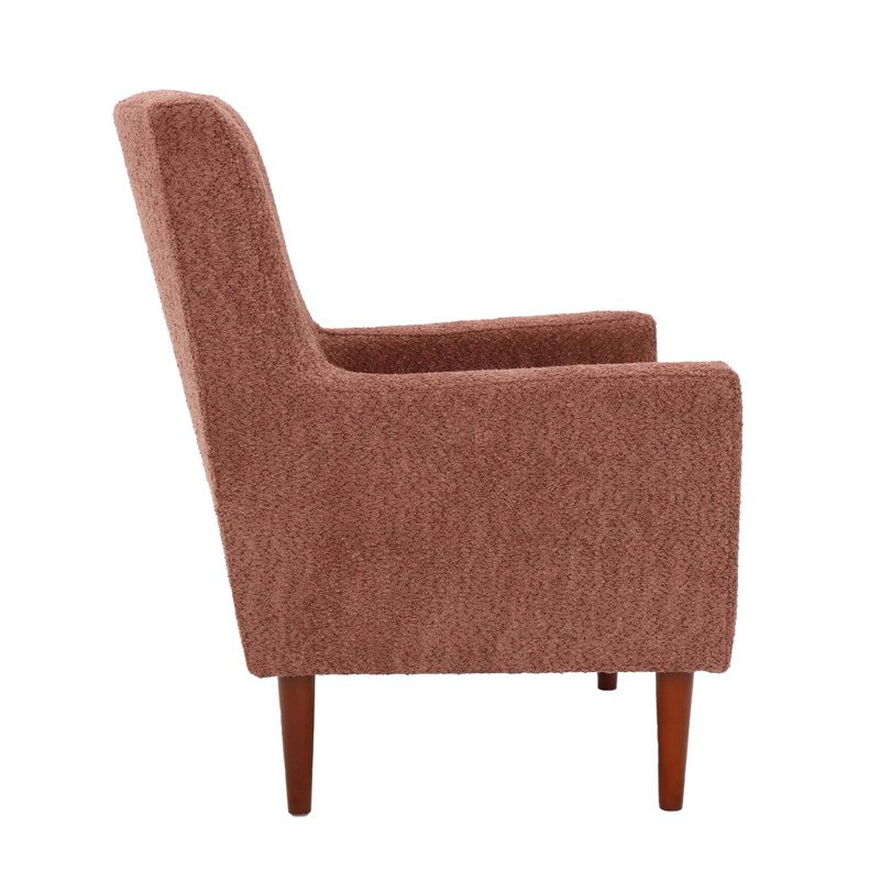 Emma Lounge Chair - Upholstered Polyester with Removable Cushion