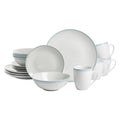 Ceramic Dinnerware Set - 16-Piece, Sky Blue