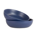9" Matte Serving Bowl Set of 2 - Midnight Blue