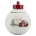 Large Cookie Jar - 10 Strawberry Street Winter Wonderland Ornament