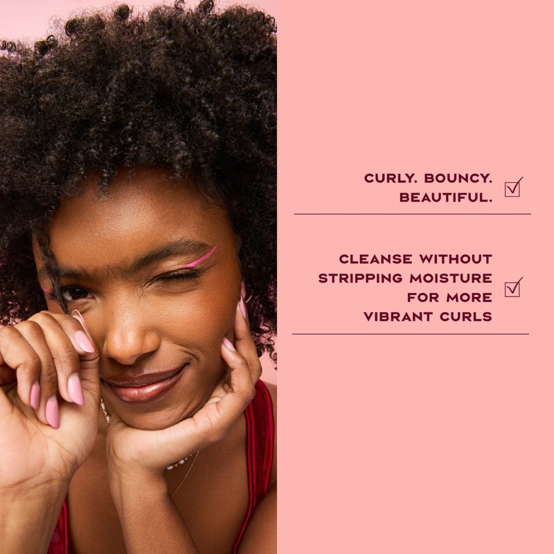 Coconut and Hibiscus Shampoo for Thick Curly Hair - 24 fl oz