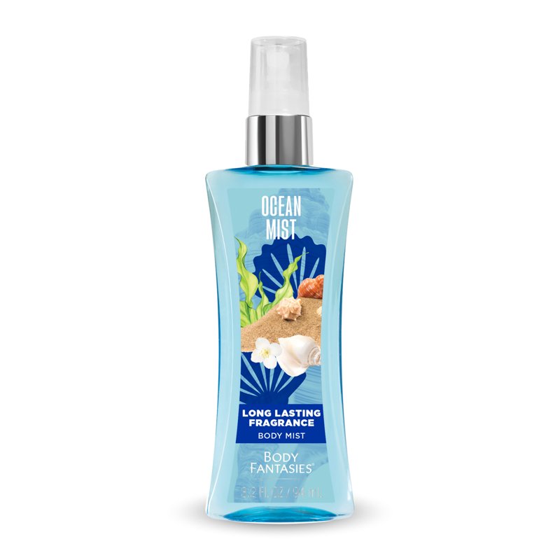 Ocean Body Spray for Women - Long-Lasting Fragrance, 3 Pack