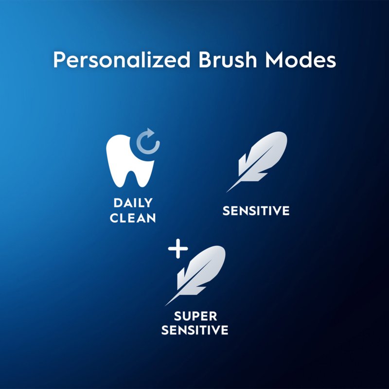 Rechargeable Electric Toothbrush with 2 Brush Heads - Multiple Colors