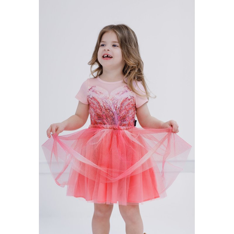 Pink Glinda Wicked Cosplay Dress for Toddlers & Kids - Variation of 7-8
