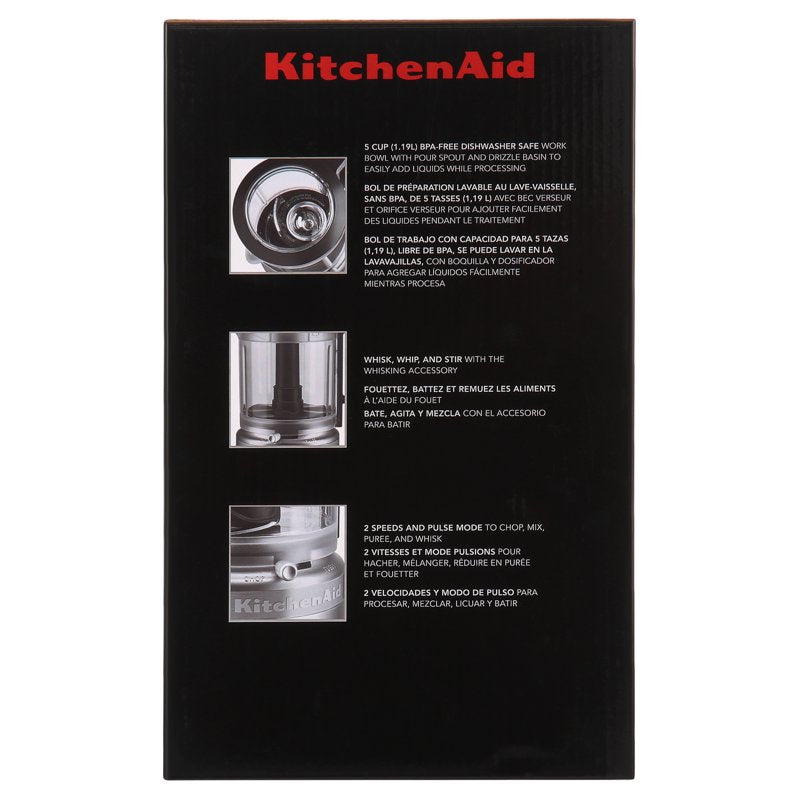 5 Cup Food Chopper - Empire Red, KitchenAid KFC0516