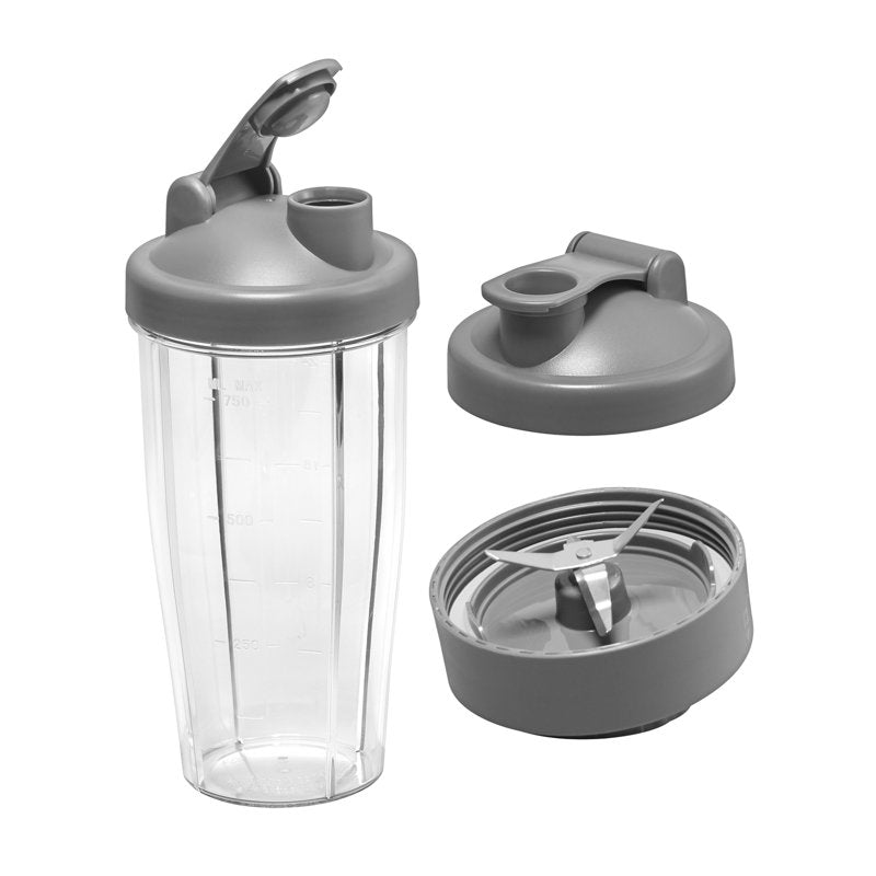 300-Watt Electric Personal Blender - 3 Speed, Gray