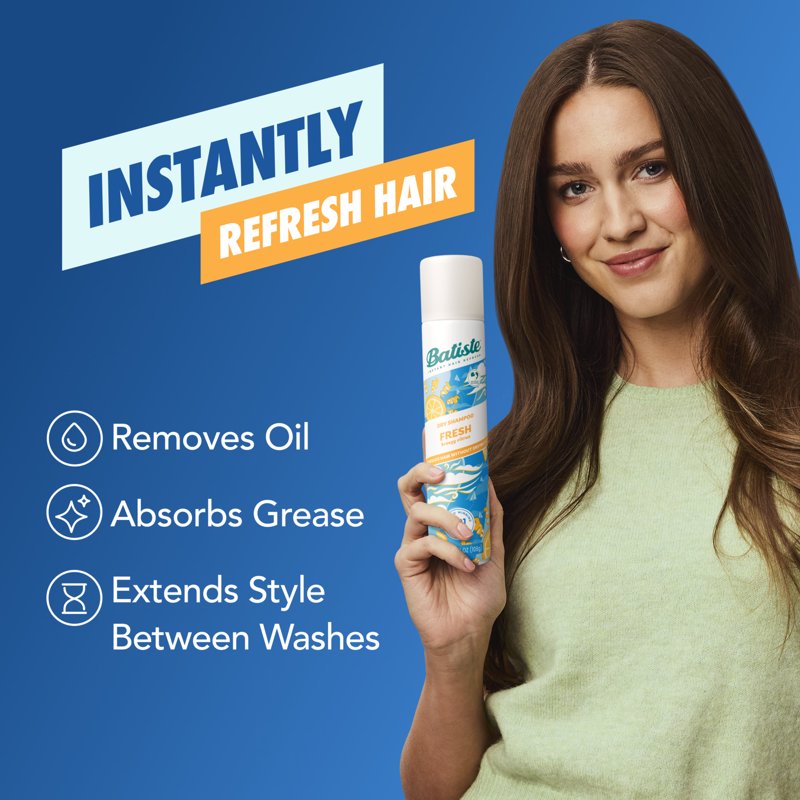 Fresh Dry Shampoo Spray for Hair Volume and Oil Absorption, 5.71 oz