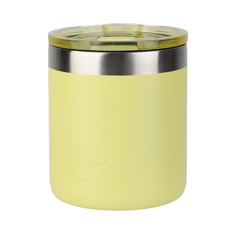 10 oz Ceramic-Lined Stainless Steel Lowball Tumbler - Yellow