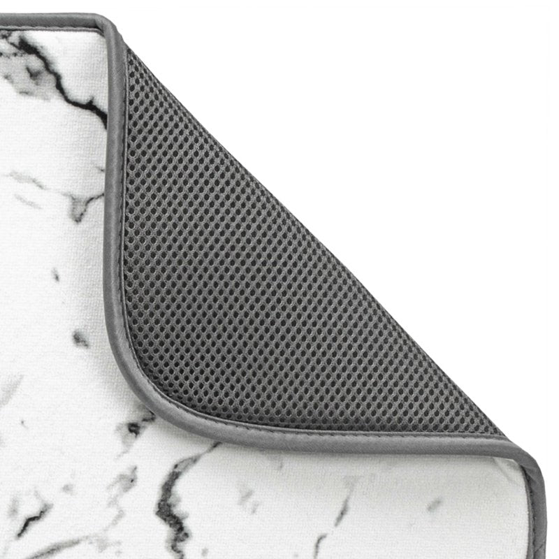 Microfiber Dish Drying Mat - 5 Pack, 18 x 24 in, Marble