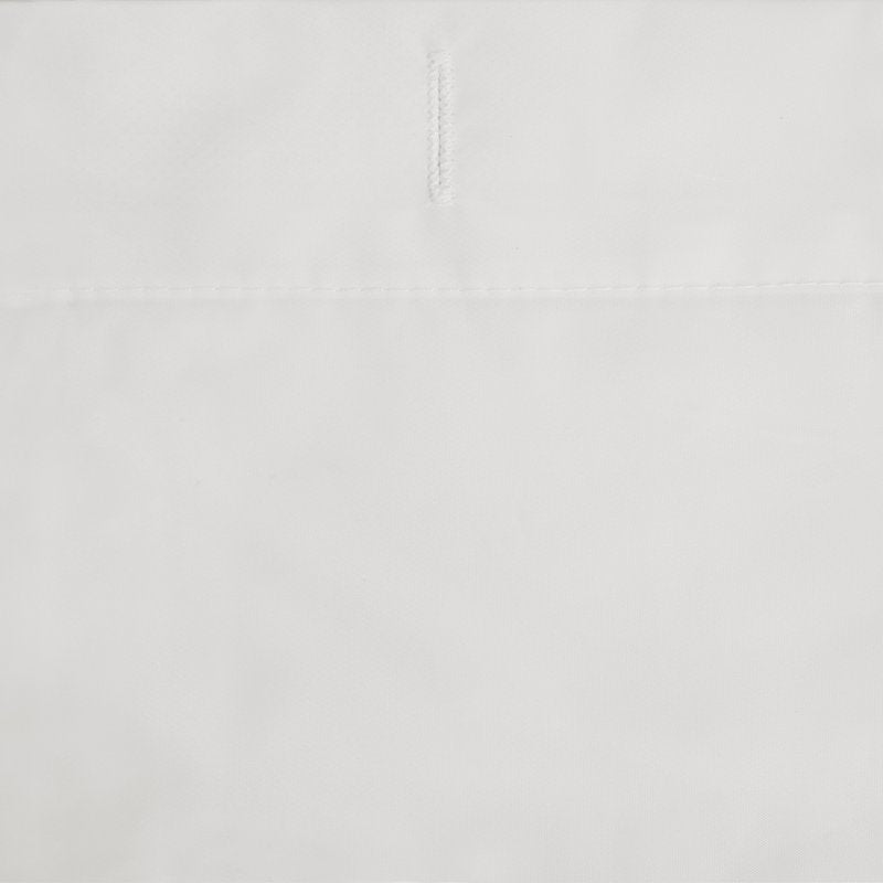 Water Repellent Fabric Shower Curtain Liner - White, 70 x 72 Inches, Weighted Hem