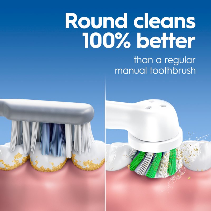 Battery Powered Toothbrush - Oral-B Pro 100 Precision Clean