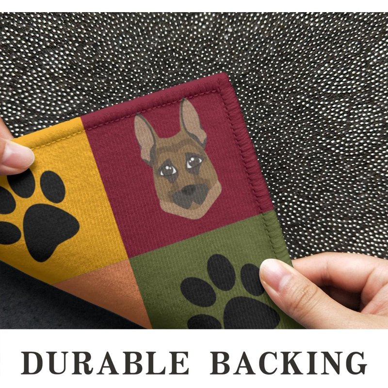 Wipe Paws Doormat with Non-Slip Rubber Backing - Absorbent Front Door Rug, 30 x 17 Inches - One Size, Wipe Paws-2