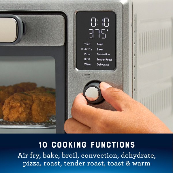10-Function Digital Air Fryer Toaster Oven - 26 Qt. Countertop Convection