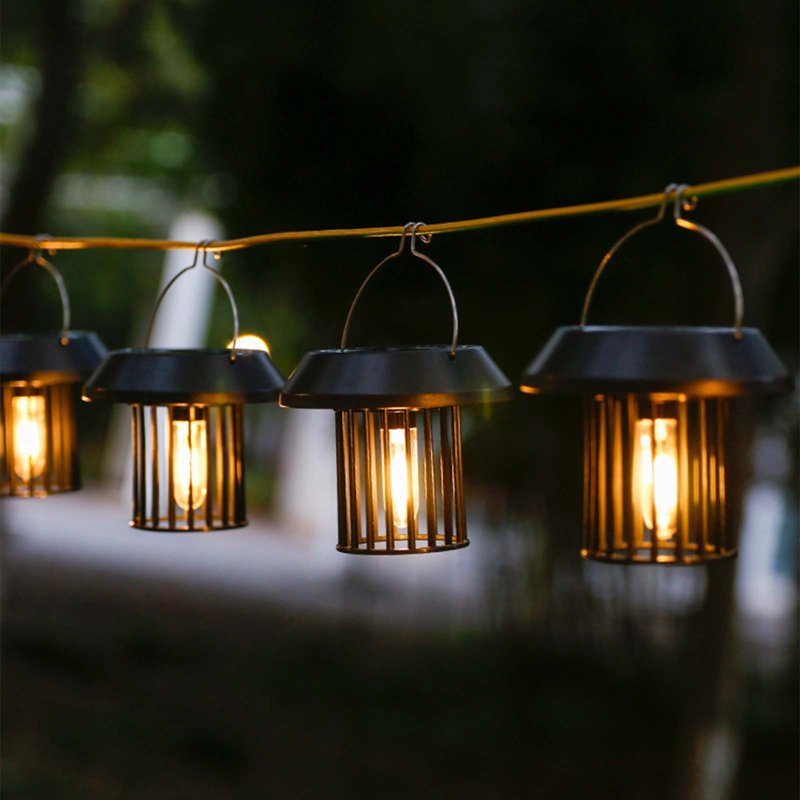Solar Lanterns Outdoor Waterproof Hanging Garden Lights - Patio Yard Decor