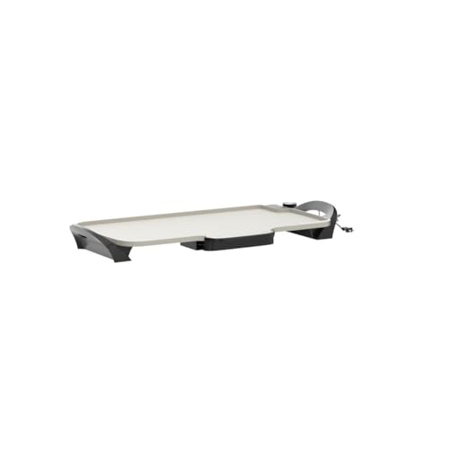 Presto 07062-22-Inch Ceramic Removable Handles Electric Griddle, Grey Ceramic