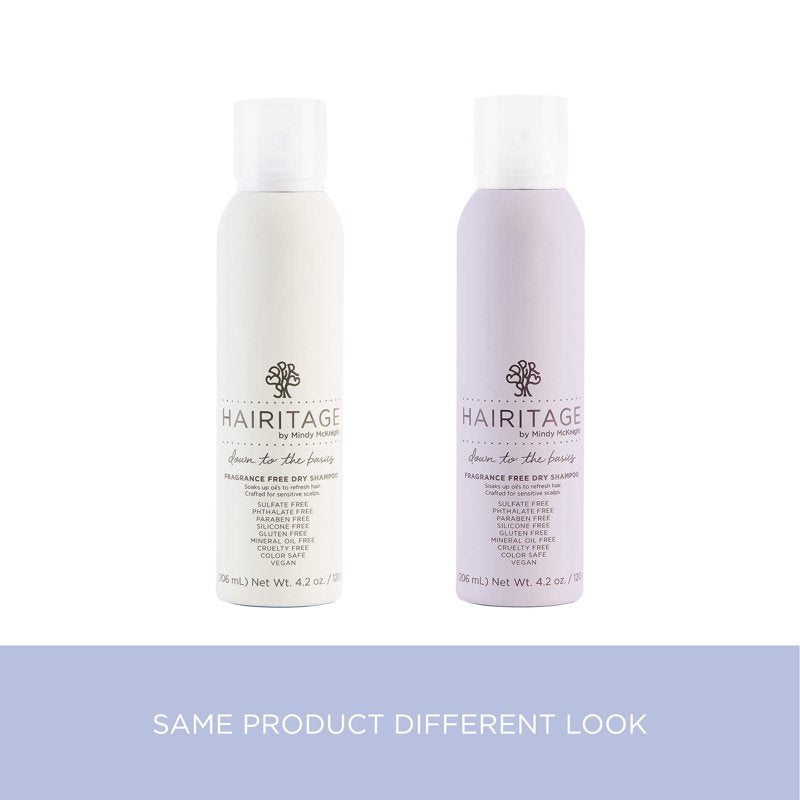 Fragrance-Free Dry Shampoo for Sensitive Scalp - 4.2 oz