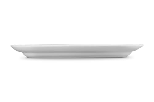 Le Creuset Stoneware Serving Platter, 16.25", White