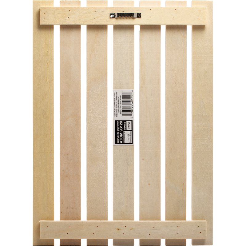 (3 Pack) Wood Surface Plaid Pallet Plaque 9.5x13 Inches - Unfinished Decorative Wall Art