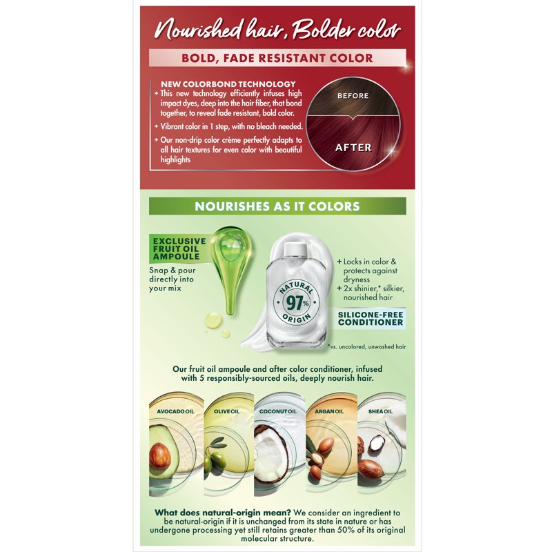 Nourishing Permanent Hair Color Creme with Triple Oil Mask - Multiple Shades