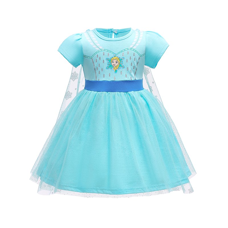 Green Princess Dress Up Clothes for Toddler Girls 2-3T - Formal Tulle Costume with Cape