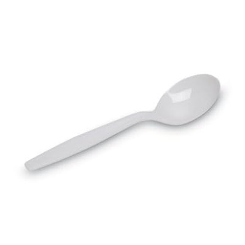 Georgia-Pacific Dixie 5.75" Heavy-Weight Polystyrene Plastic Soup Spoon by GP PRO (Georgia-Pacific), White, SH207, 1,000 Count (100 Spoons Per Box, 10 Boxes Per Case) - Packaging May Vary