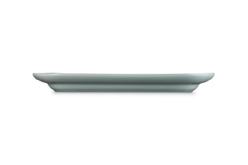 Le Creuset Stoneware Serving Platter, 14 in., Sea Salt