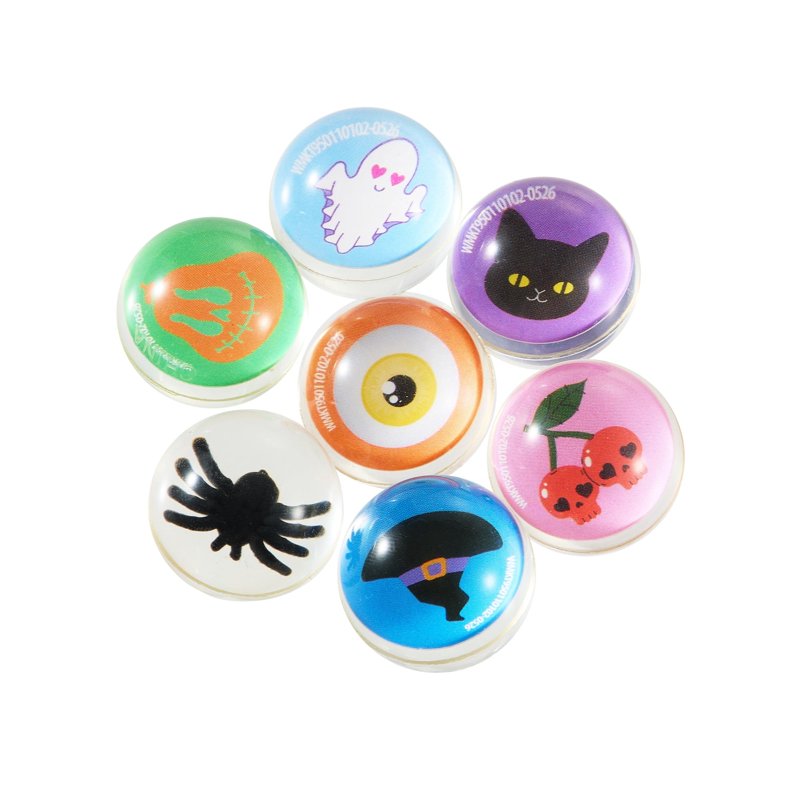 Halloween Bouncy Balls Party Favors - Multicolor 12 Pack for Kids and Parties